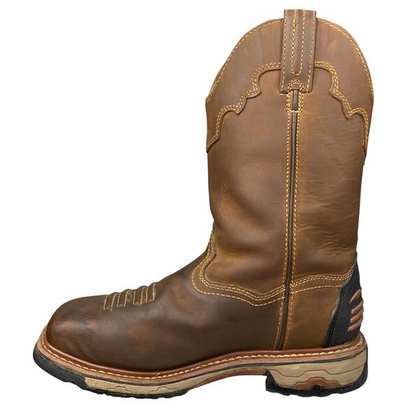 Dan Post Men’s Blayde Brown Leather Steel Toe Work Boot Size US 8.5 D main image 4